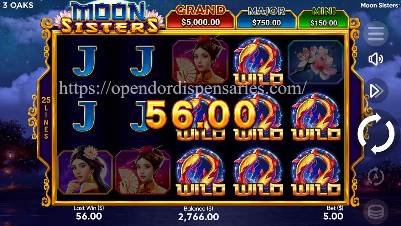 Read more about the article Moon Sisters: Dewi Bulan dengan Free Spins Bertahap