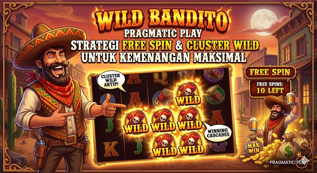 Read more about the article Rahasia Slot Wild Bandito: Panduan Lengkap, Pola, dan Strategi Menang Terbaru