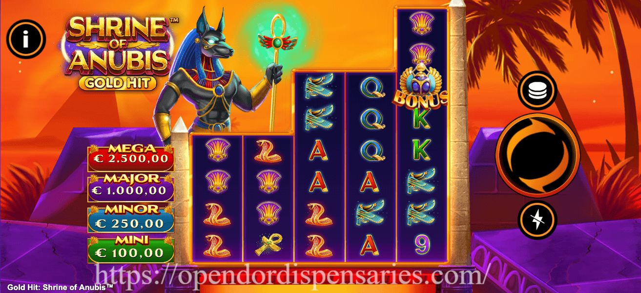 Read more about the article Shrine Of Anubis: Gold Hit | Slot Bertema Anubis dengan Nuansa Mesir Kuno dan Emas